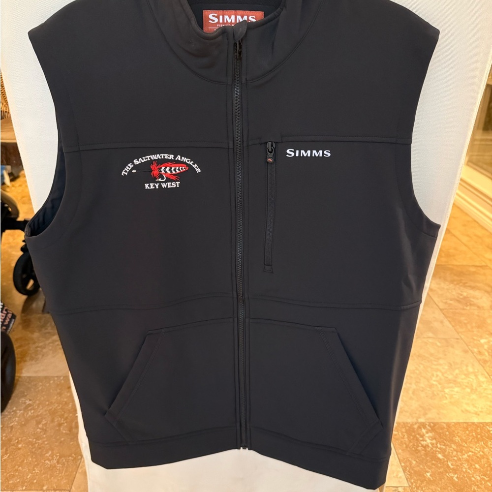Simms Black Men's Vest